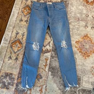 Free People skinny jeans